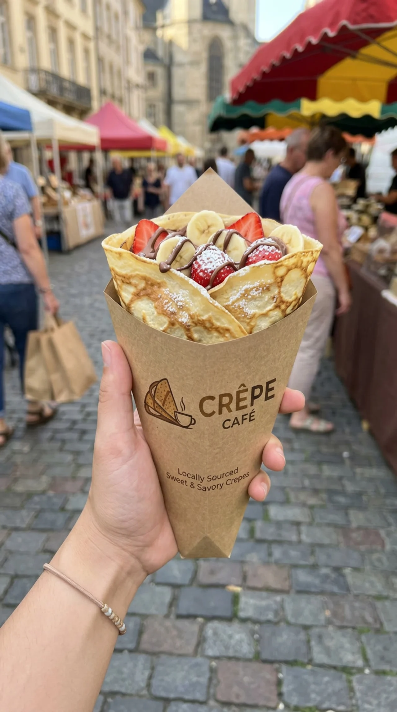 Market crêpe